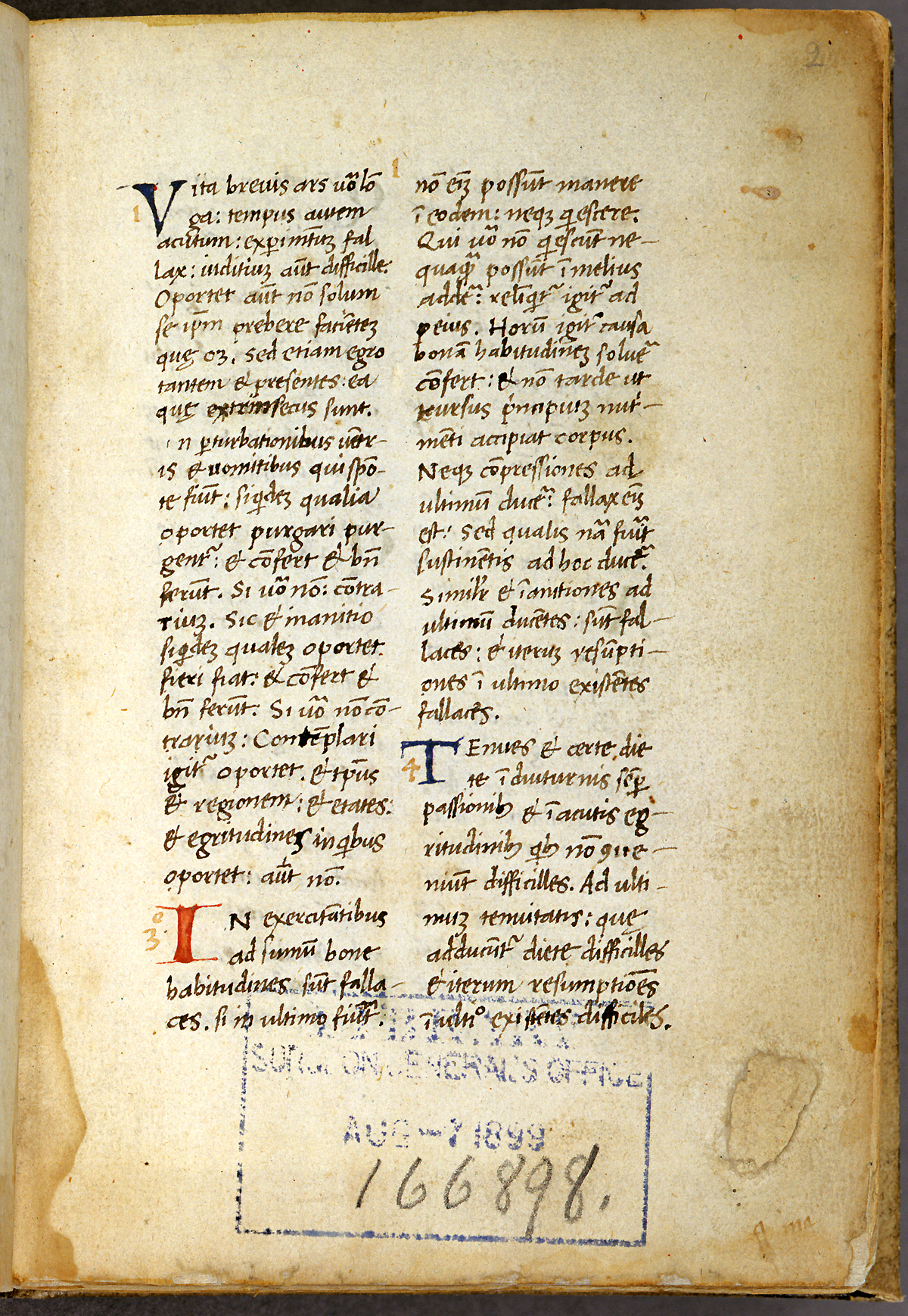 marked manuscript
