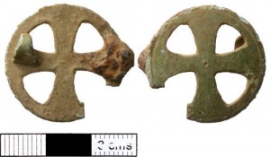 Early medieval Frisian brooch 
