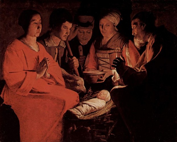 swaddling clothes Jesus - Georges de La Tour c. 1644