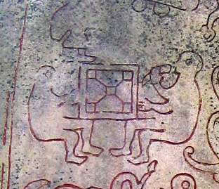 Illustration from the Ockelbo Runestone, Sweden