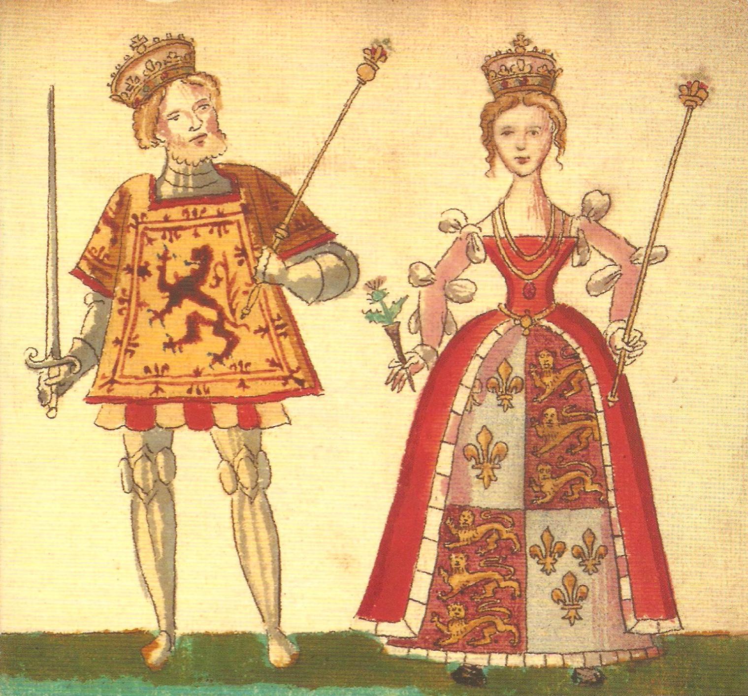 Joan Beaufort and James