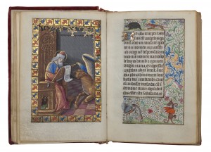 Master of the Chronique Scandaleuse Book of Hours (Use of Paris) In Latin and French, illuminated manuscript on parchment, Paris, c. 1490 13 full-page miniatures, 10 small miniatures, 24 calendar miniatures 16.7 x 11.5 cm. Image courtesy Les Enluminures 