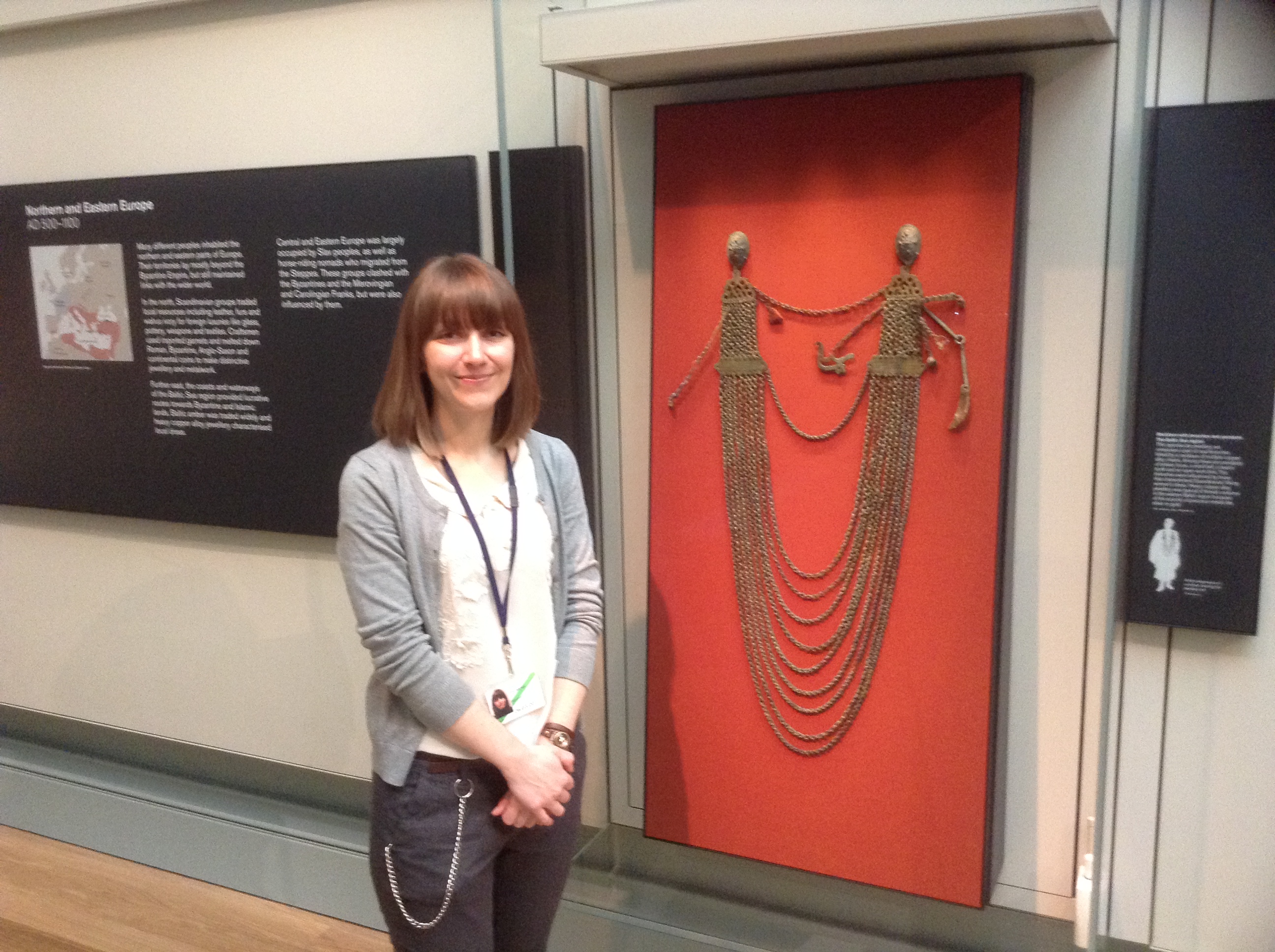 Medieval Jewellery Set at the British Musuem