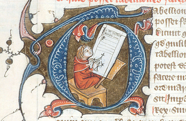 medieval scribe