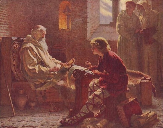 The Venerable Bede Translates John by J. D. Penrose (ca 1902)