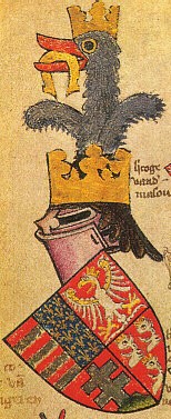 Coat of Arms of King Louis I of Hungary - a talisman of good luck.
