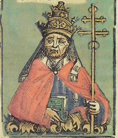 Felix V in the Nuremberg Chronicle