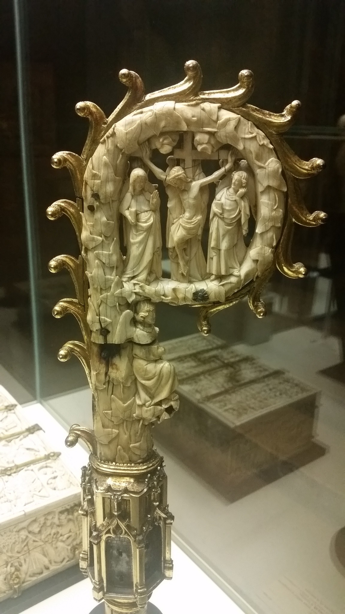 Ivory Bishop's crozier - Musée de Cluny, Paris