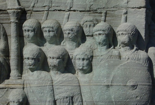 late roman soldiers - photo by G.dallorto / Wikicommons