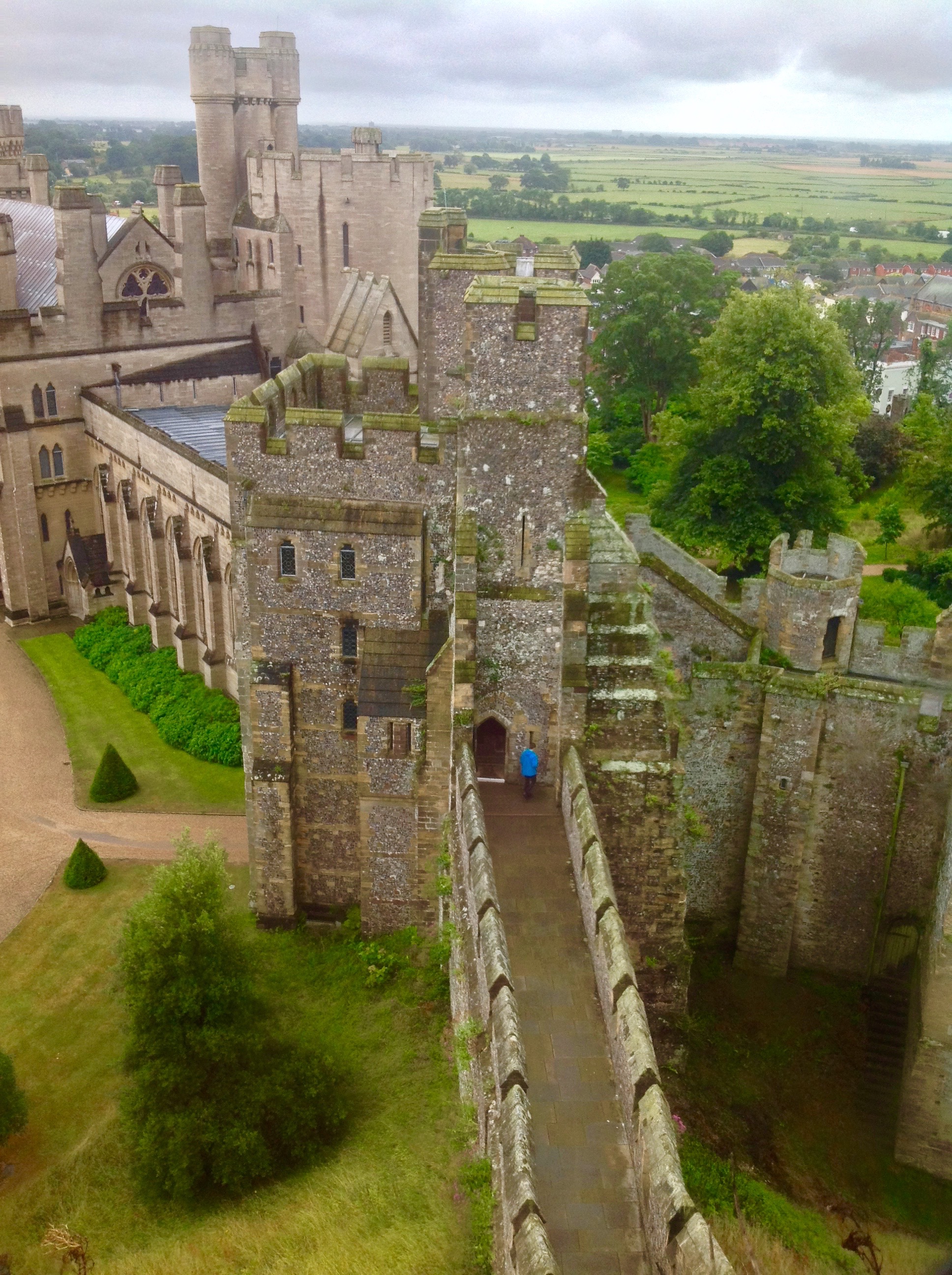 Arundel Castle View Of Walkway To The Medieval Keep Photo By arundel-castle-view-of-walkway-to-the-medieval-keep-photo-by