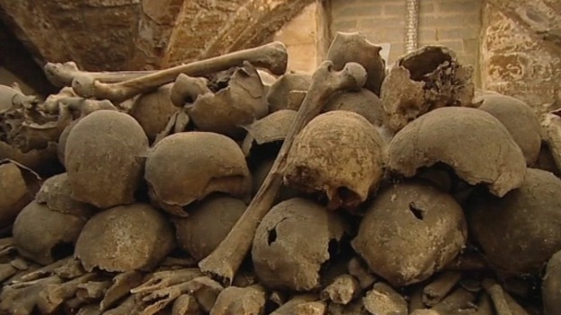 Rothwell Charnel Chapel. Photo courtesy of ITV.
