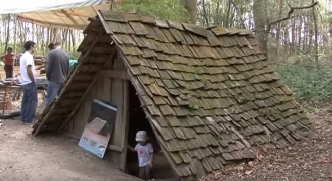 anglo saxon house reconstruction
