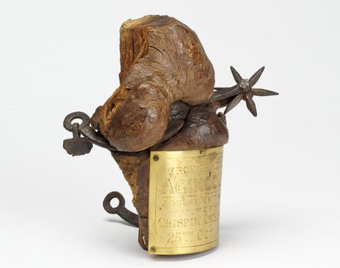 The Aginourt spur you can see at the Victoria and Albert Museum