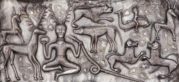 Gundestrup Cauldron. Silver. Gundestrup, northern Denmark, 100 BC–AD 1. © The National Museum of Denmark.