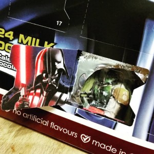 My Star Wars Advent Calendar - Sadly, this delicious tradition isn't medieval.