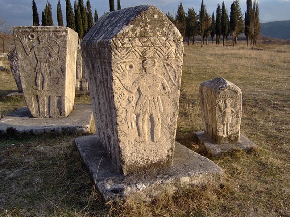 Radimlja, one of the most valuable and most important necropolis of stećci in Bosnia and Herzegovina - Photo by Litany / Wikimedia Commons