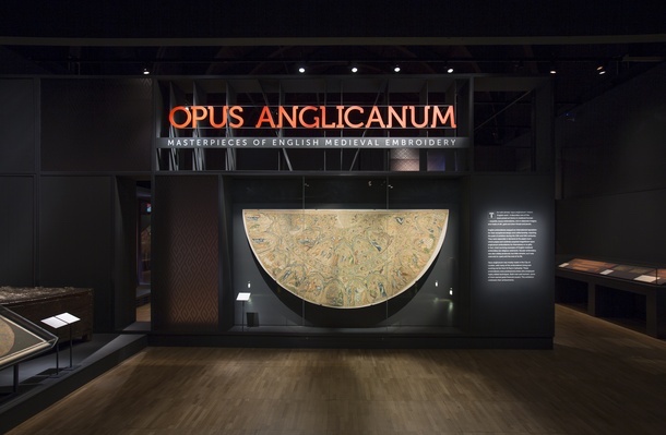 Opus Anglicanum at the V&A. (c) Victoria and Albert Museum, London.