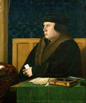 Portrait of Thomas Cromwell. Hans Hobein (1532 and 1533). Frick Collection. (Wikipedia).