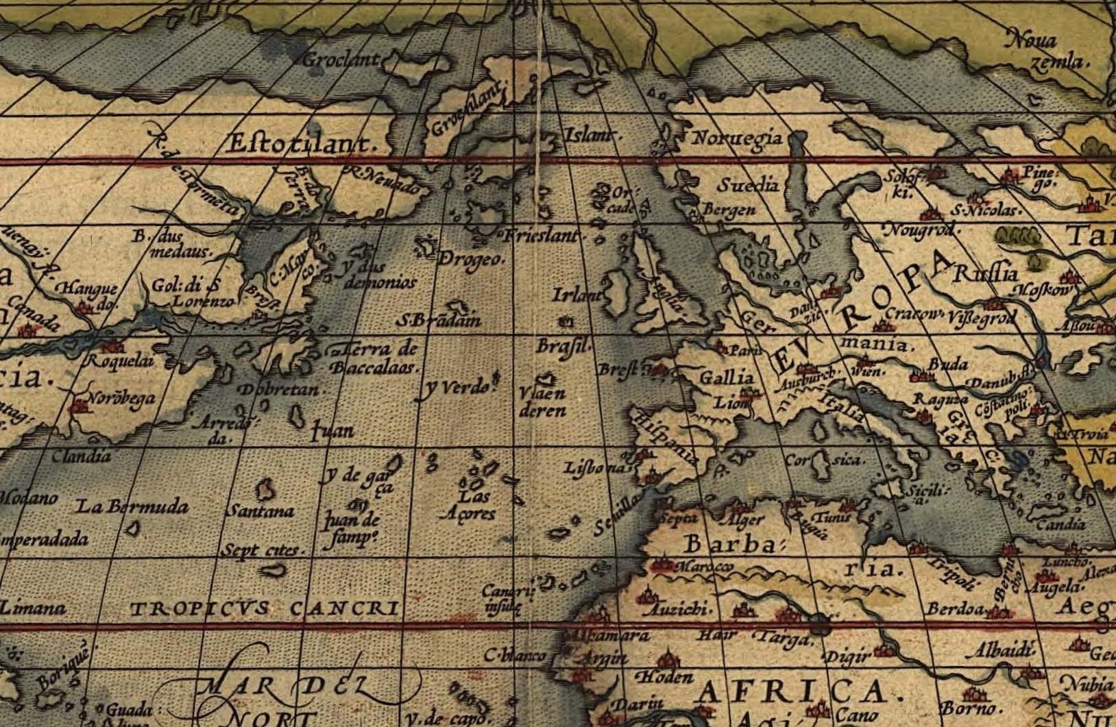 When the Atlantic Ocean had many islands: The mythical and miraculous places west of medieval Europe