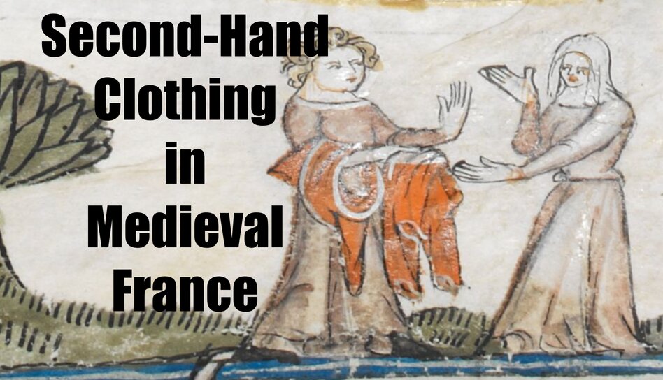 Even when made of coarse fabric and unrefined, clothes were expensive in the Middle Ages. Dresses, stockings and cloaks were mended until they were to