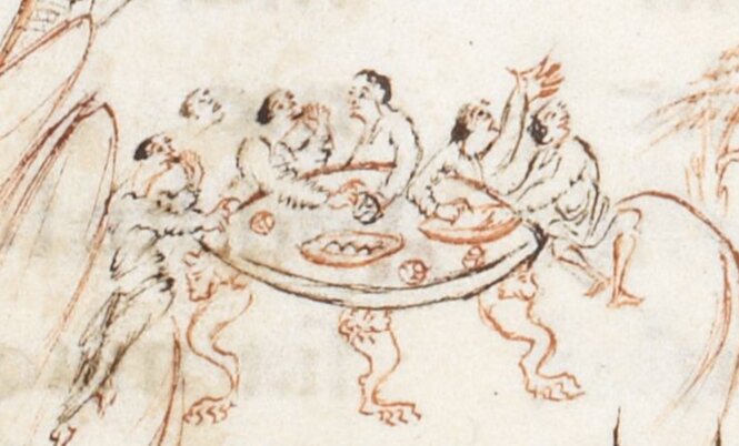 Who was eating meat in early medieval England?