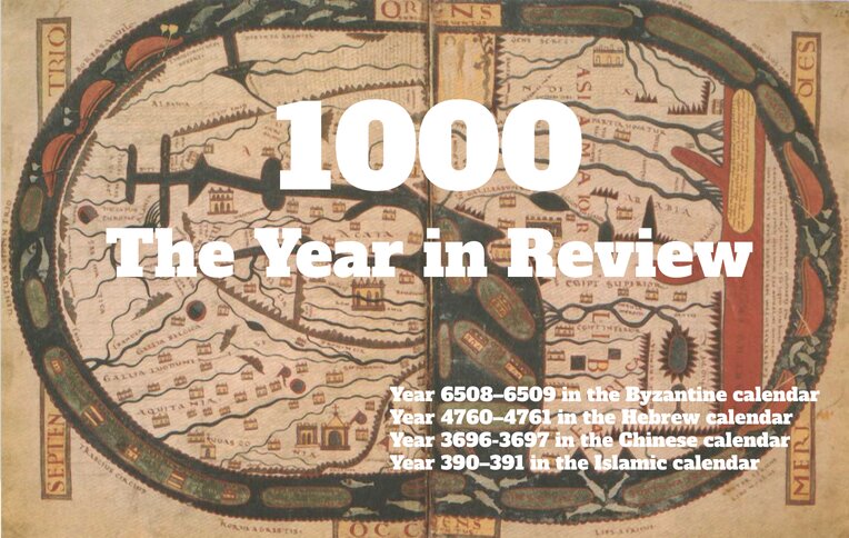 year 1000 map