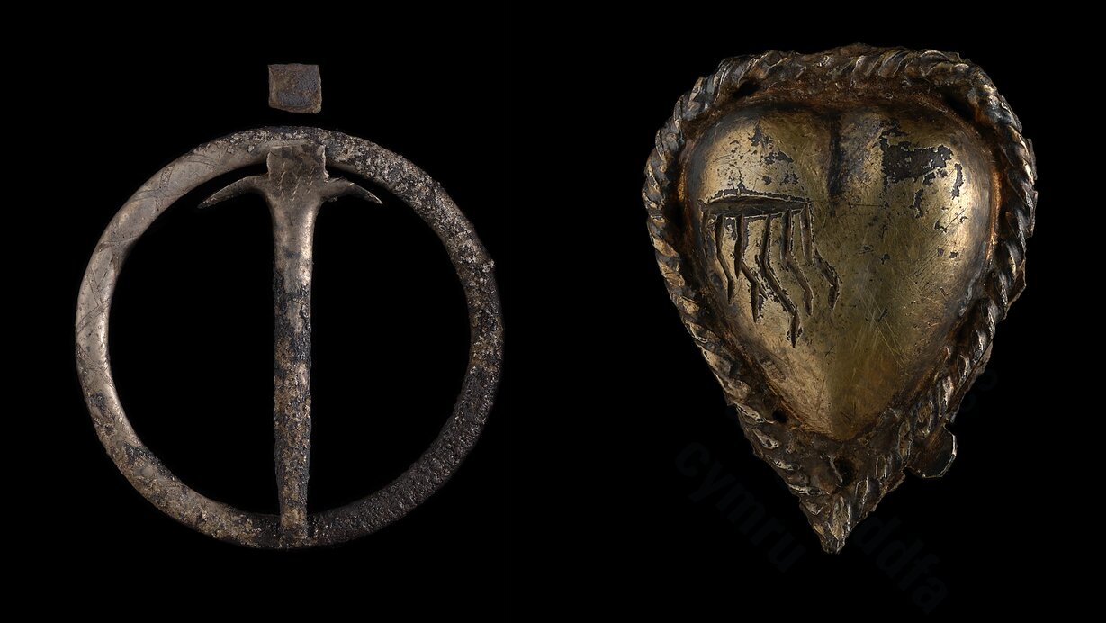 Medieval treasures discovered in Wales