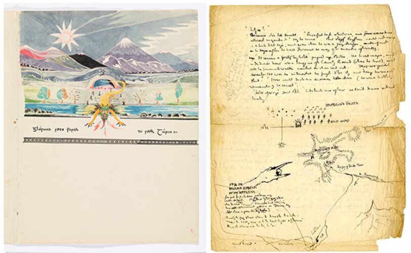 J.R.R. Tolkien: The Art of the Manuscript – exhibition underway at Marquette University