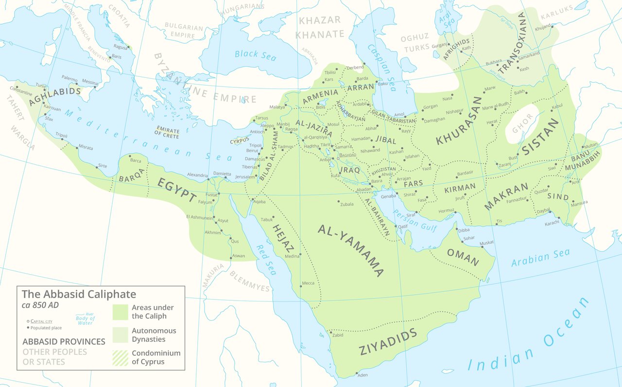 Rsz Abbasid Caliphate 850ad, Stay Curioussis