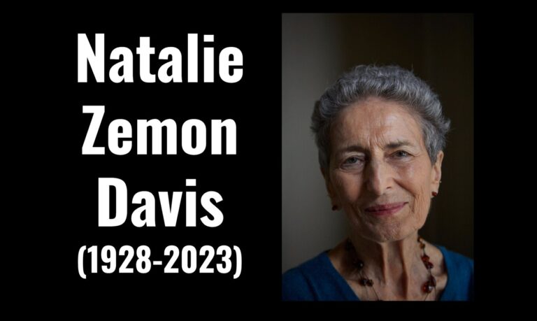 Zemon Natalie Zemon Davis passes away - Medievalists.net