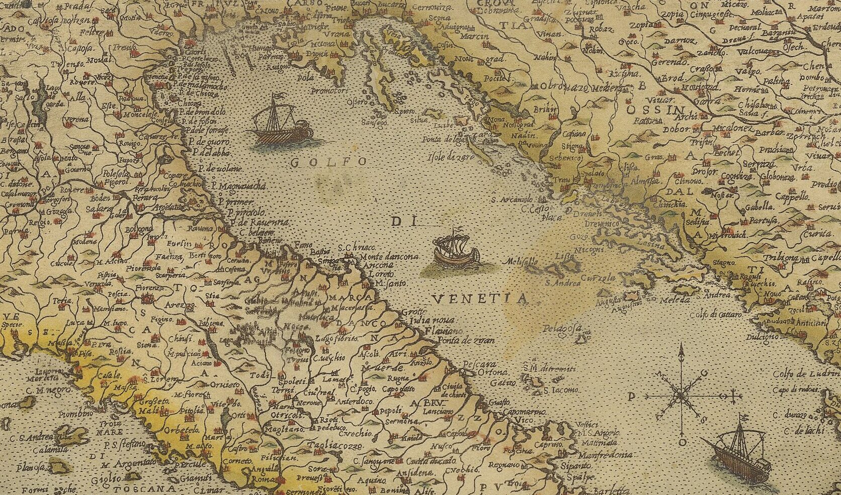 Adriatic Sea or Gulf of Venice? How Medieval Politics played out on maps
