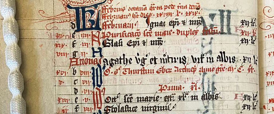 Lost Medieval Saint rediscovered in English manuscript