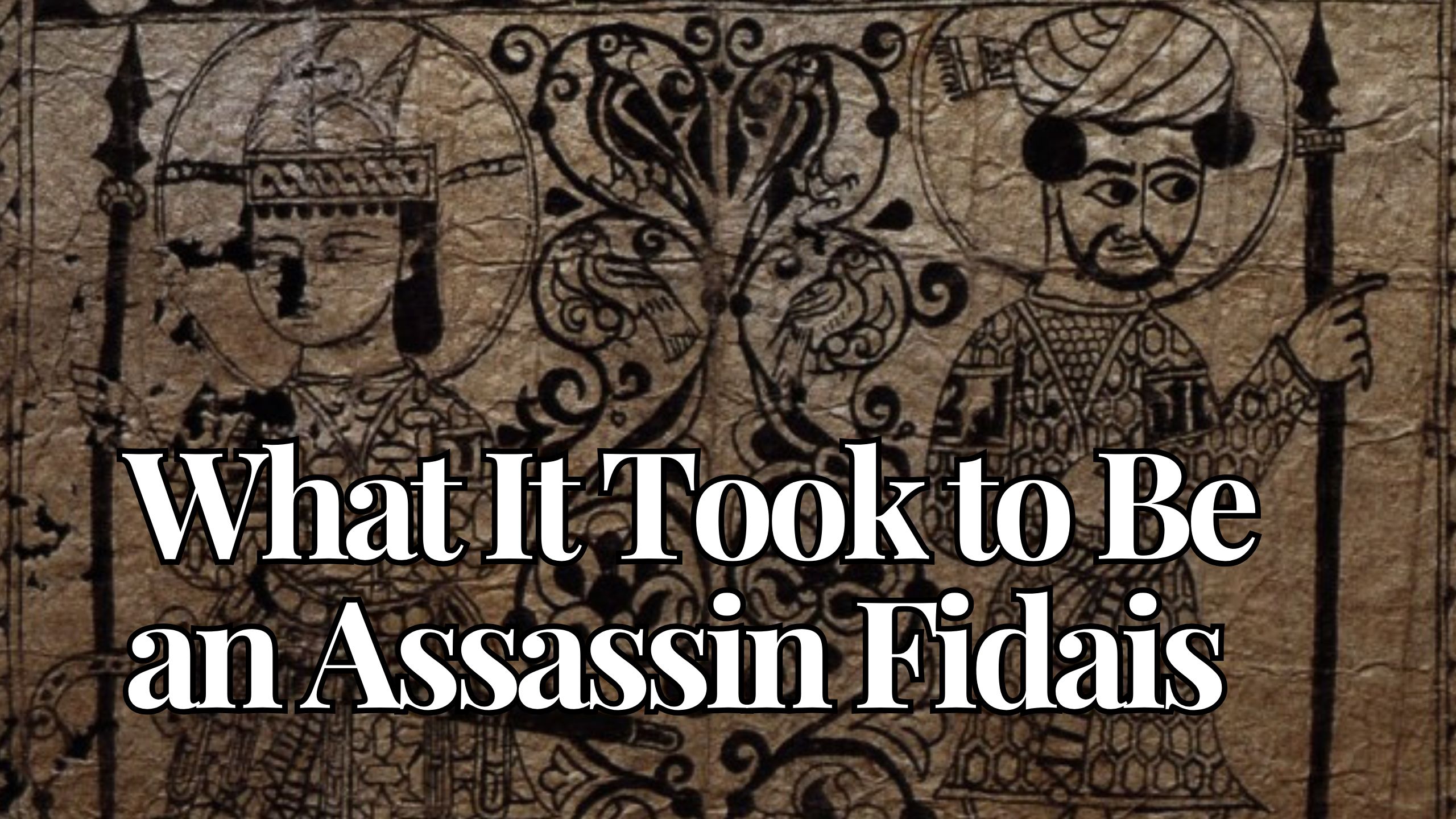 How to Be a Medieval Hitman - What It Took to Be an Assassin Fidais - Medievalists.net