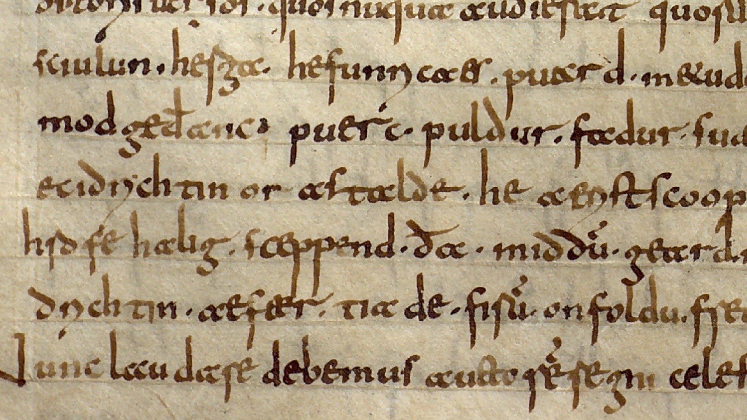 Medieval Manuscript in Rome Contains Rare Copy of Cdmon's Hymn - Medievalists.net