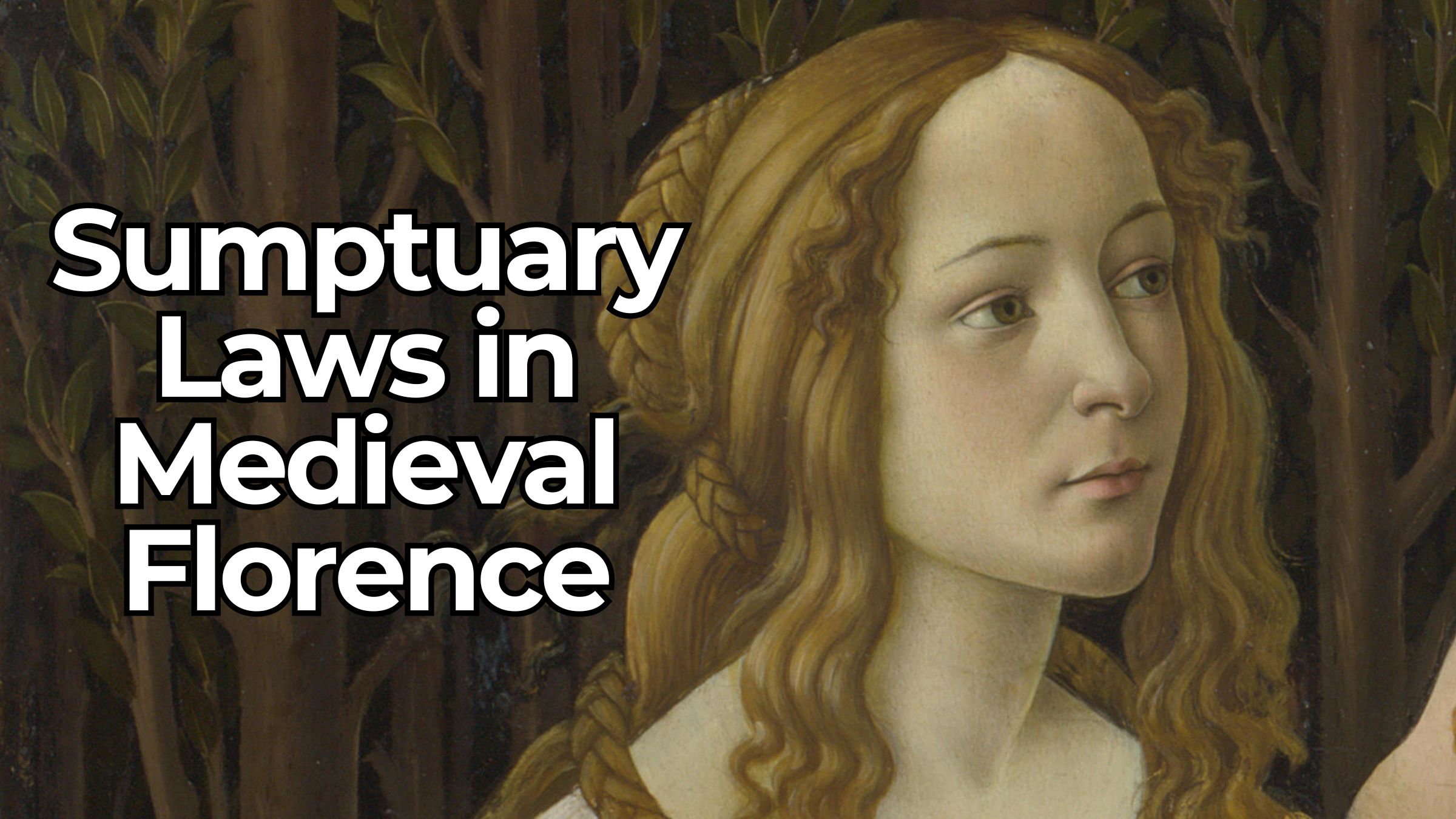 Sumptuary Laws in Medieval Florence: The Fashion Rules Women Had to Follow - Medievalists.net